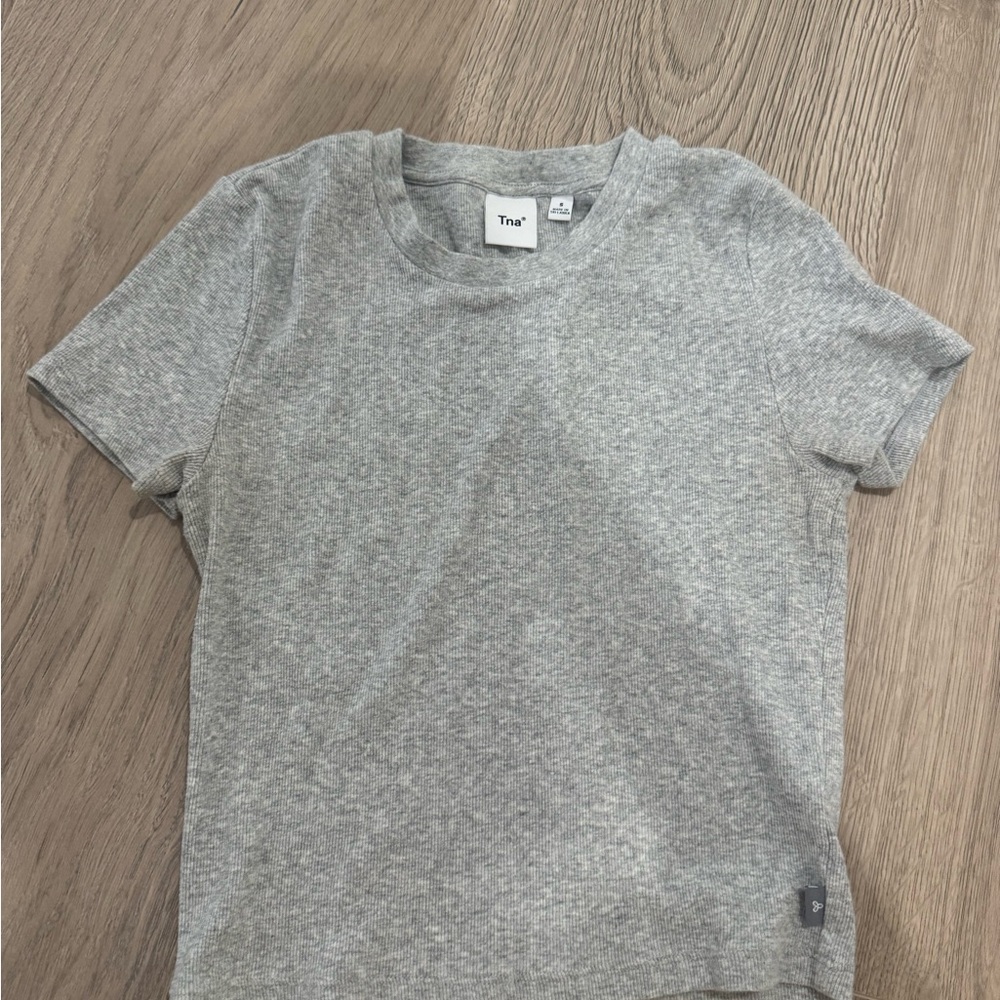 Aritzia grey t shirt